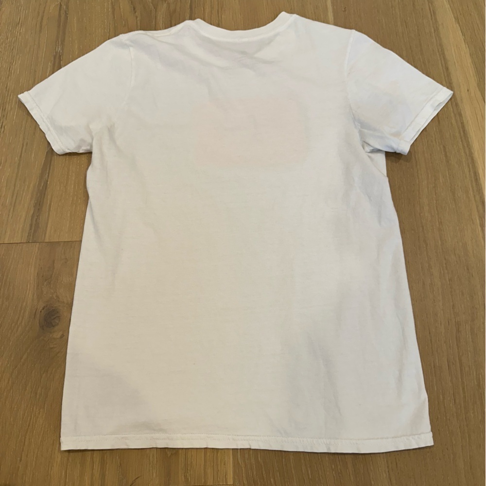 Urban Outfitters Graphic Tee Tshirt White Small Motivational Happy Smiley Summer - Picture 10 of 12